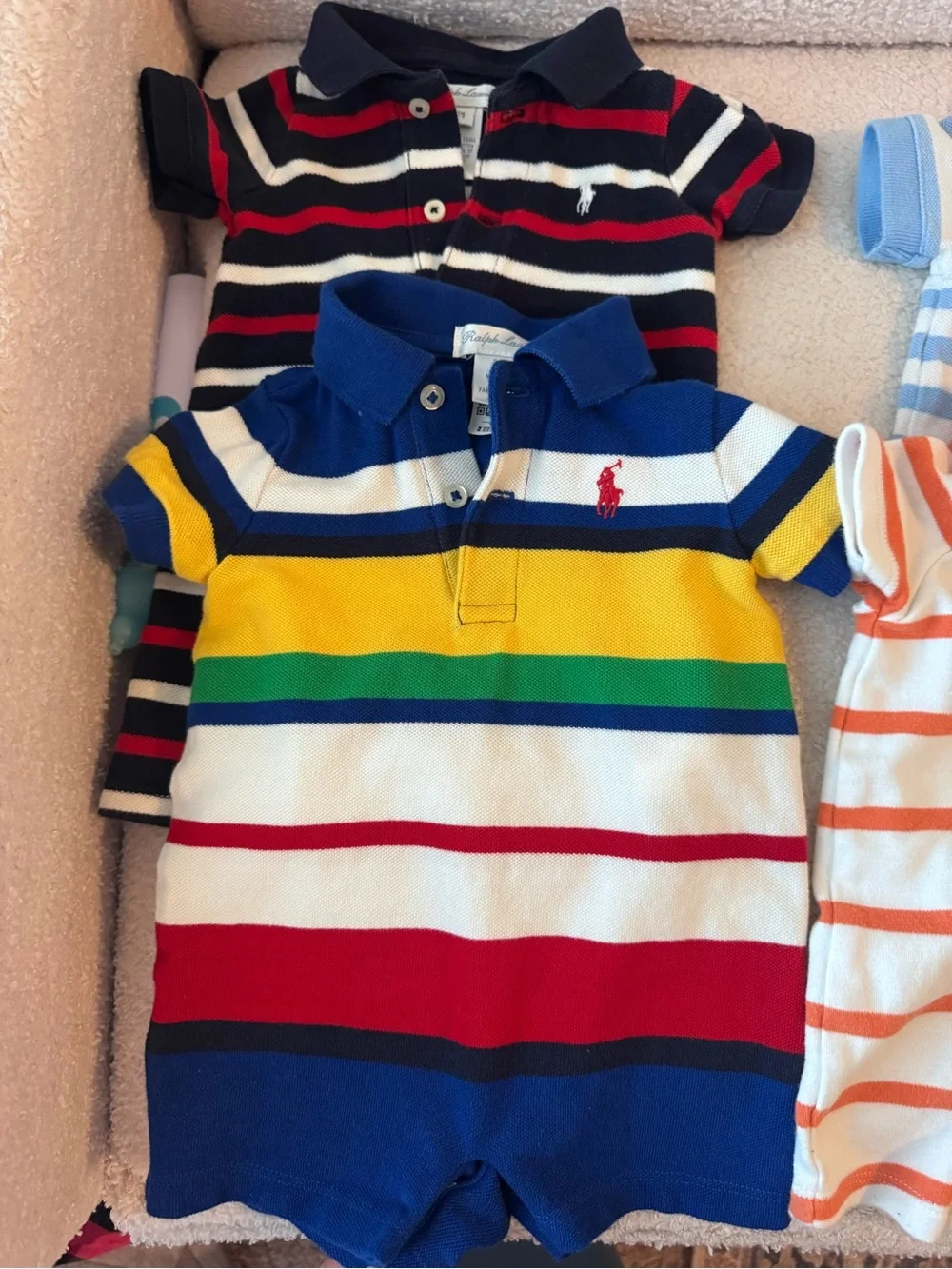 Baby Ralph Lauren rompers